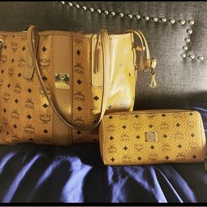 Mcm Bag  & Walet Authentic